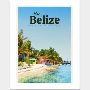 Visit Belize Posters and Art